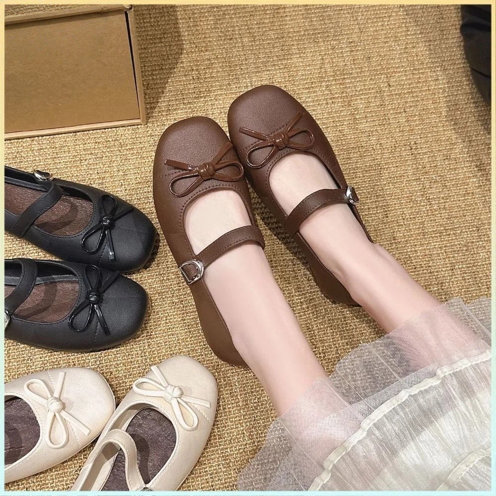 Mule Slip On - Sweet Women's Pearl Bow Tie Sandals