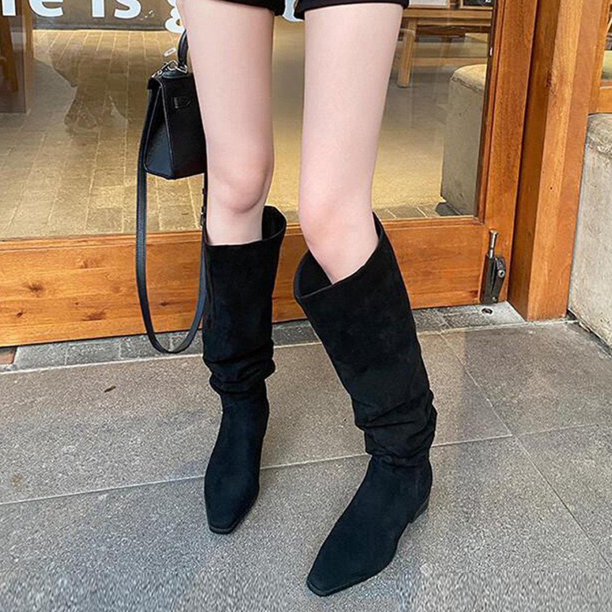 Women's knee high boots 2026 S - Sock Boot Women ulasan dan harga