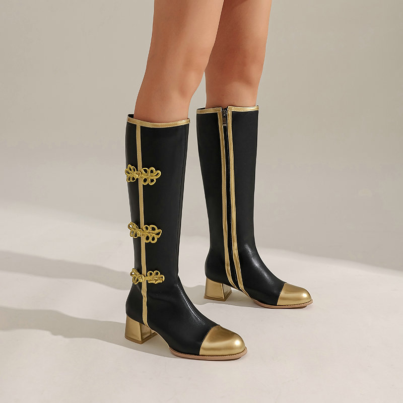 Big Size Fashion Knee High Boo - Knee High Boots Women ulasan dan harga