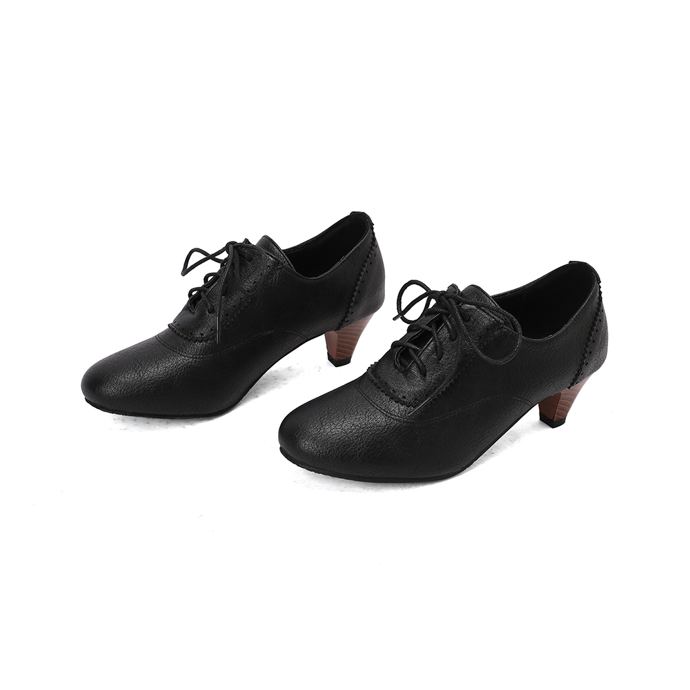 New Breathable Brown Yellow Wo - Oxford Lace Up Women ulasan dan harga