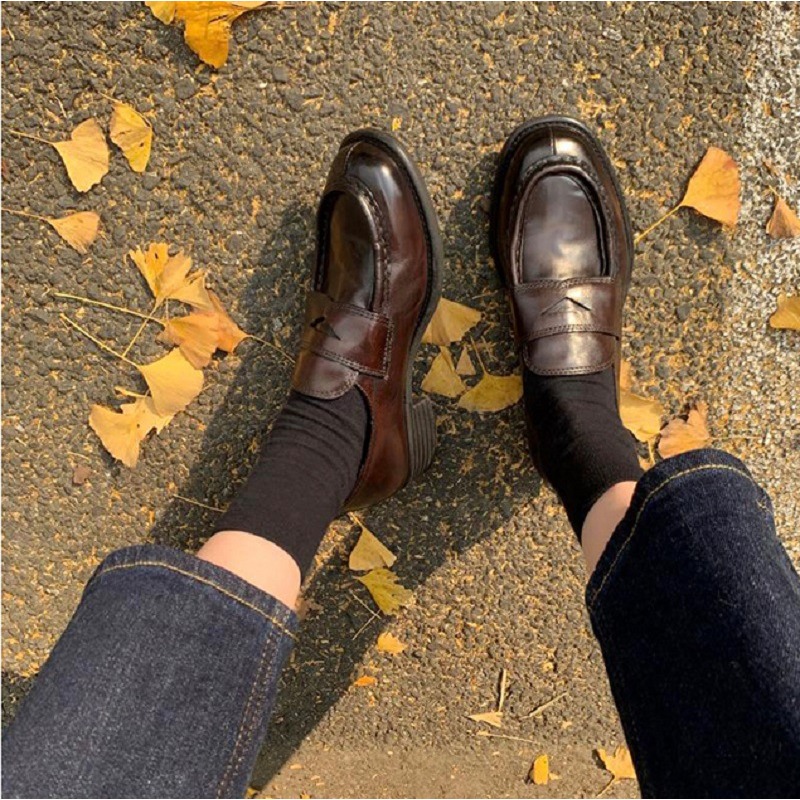 High-quality Cow Leather Shoes - Women'S Shoes Quality ulasan dan harga