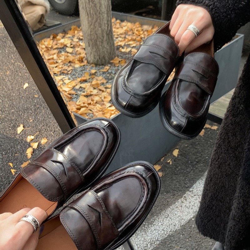 High-quality Cow Leather Shoes - Women'S Shoes Quality ulasan dan harga
