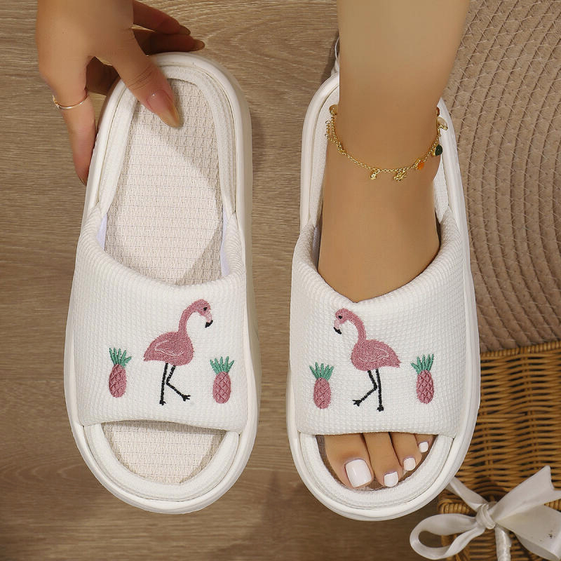 Flamingo Platform Women's Slip - Mule Slip On ulasan dan harga