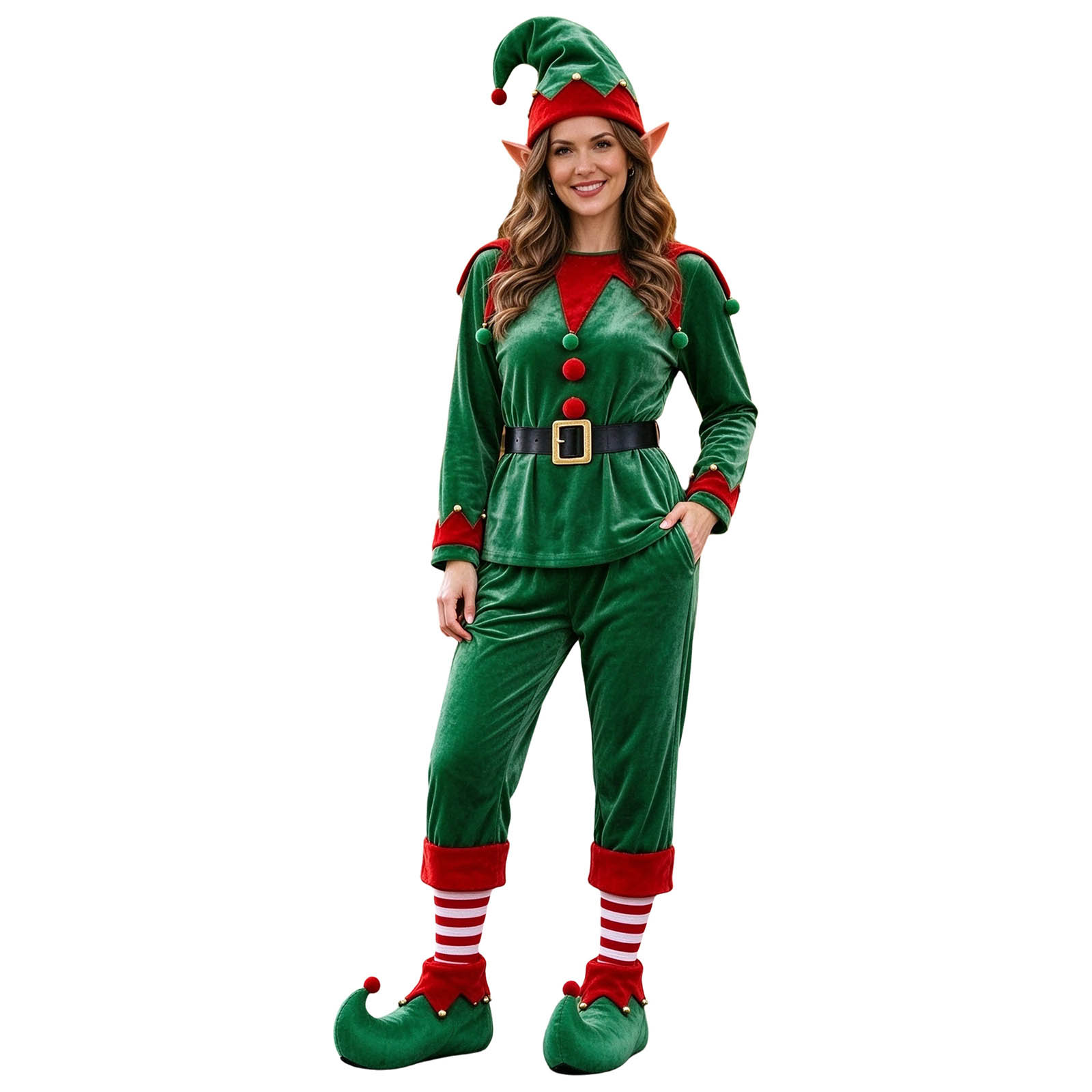 Women Men Christmas Elf Outfit - Women Shoes Xxl ulasan dan harga